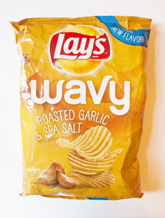 Wavy Lay S Roasted Garlic And Sea Salt Review Popsugar Food Some chips are made from reconstituted potato flakes instead of raw potato slices. wavy lay s roasted garlic and sea salt