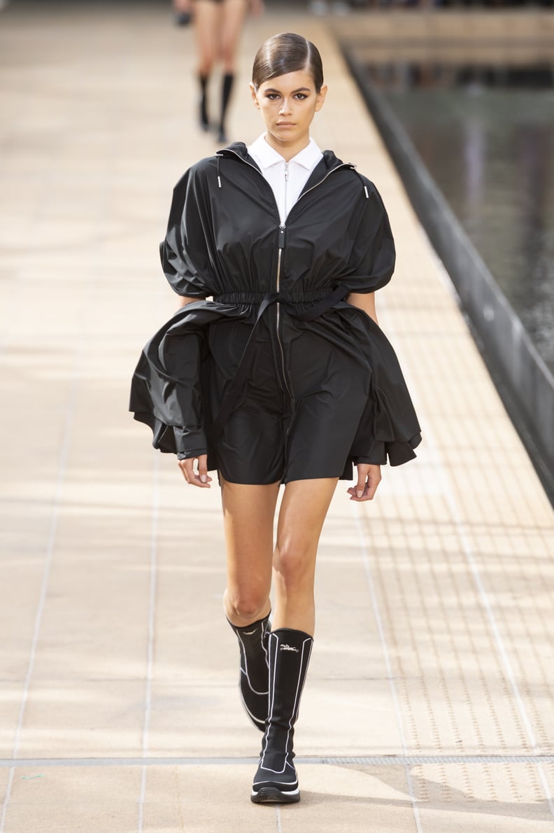 Puffy Sleeves on the Longchamp Runway at New York Fashion Week