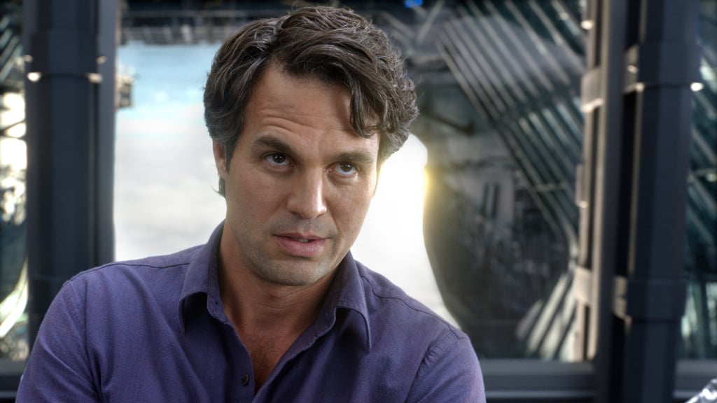 MCU Bruce Banner 2.0 in The Avengers! Despite being played by Mark Ruffalo this time around, he's still adorably stressed.