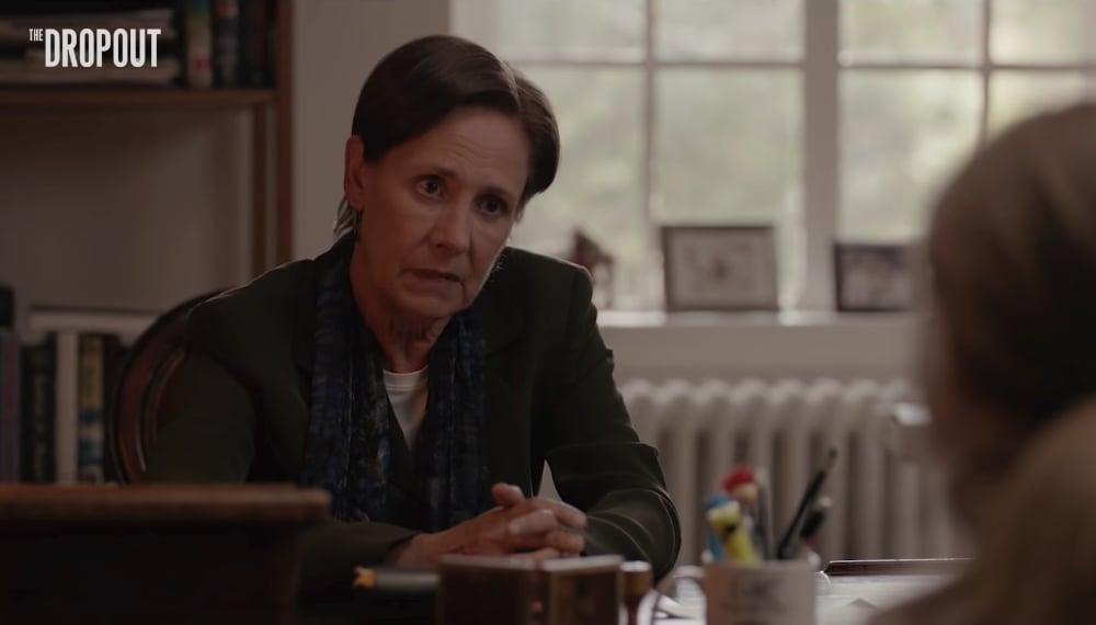 Laurie Metcalf as Phyllis Gardner in “The Dropout”