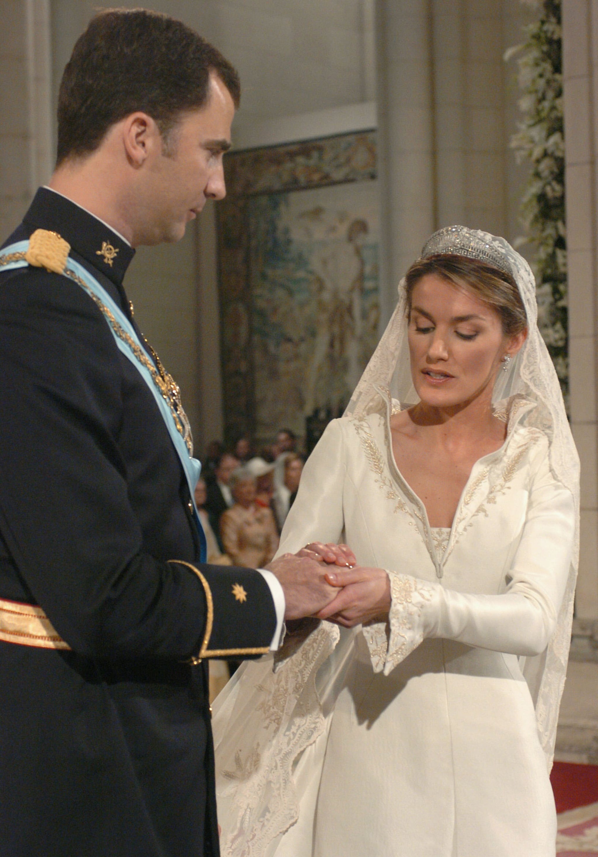 Queen Letizia And King Felipe Of Spain Wedding Pictures Popsugar Latina