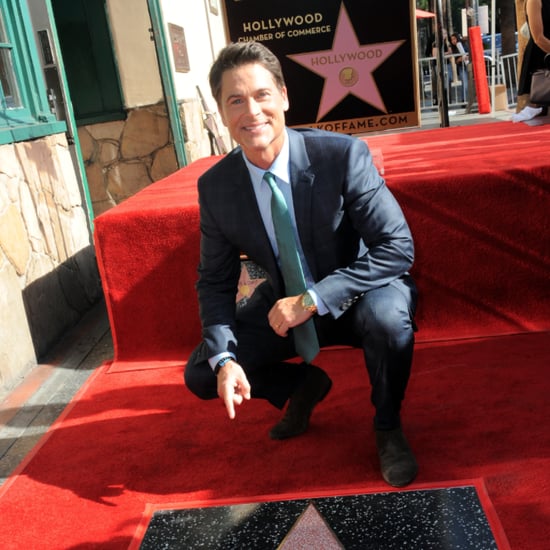 Rob Lowe Hollywood Walk of Fame Ceremony 2015