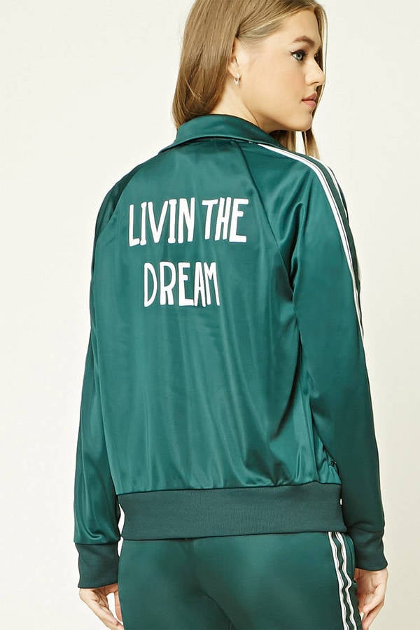 Forever 21 Livin The Dream Track Jacket | MadMax's Style Is the Best ...