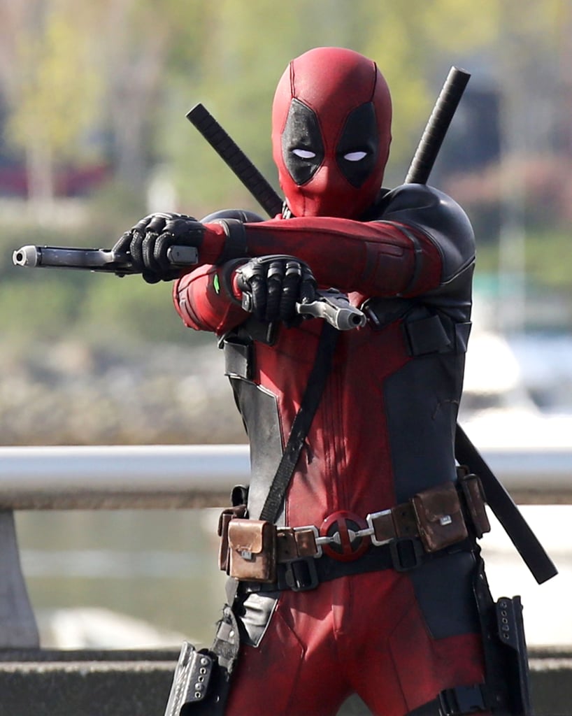 Deadpool Set Pictures With Ryan Reynolds