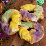 Mini Cinnamon Roll King Cakes