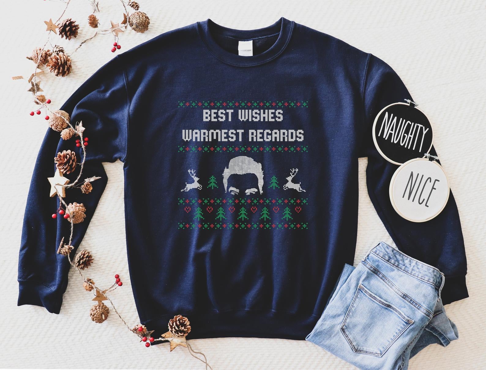 These Ugly Schitt S Creek Christmas Sweaters Are Hilarious Popsugar Smart Living