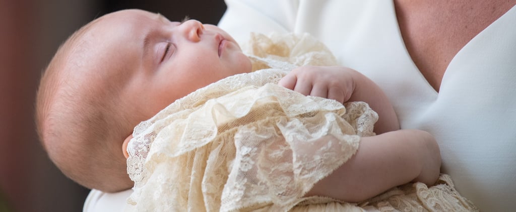 Prince Louis Sleeping at Christening July 2018