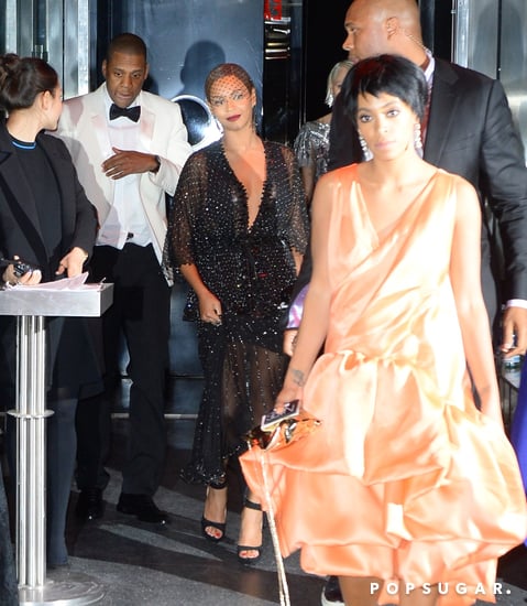 Solange Knowles Attacked Jay Z In An Elevator Video Popsugar Celebrity