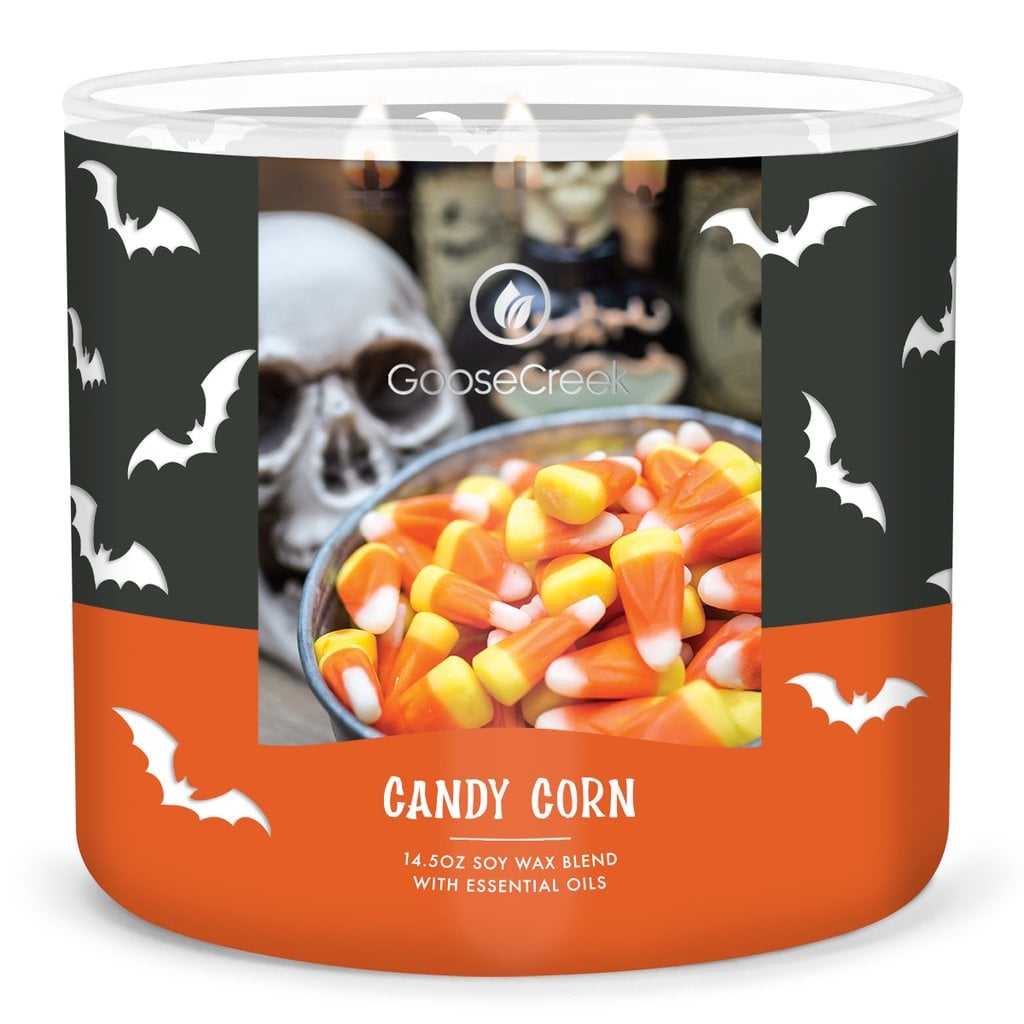 Goose Creek Candy Corn Large Jar Candle