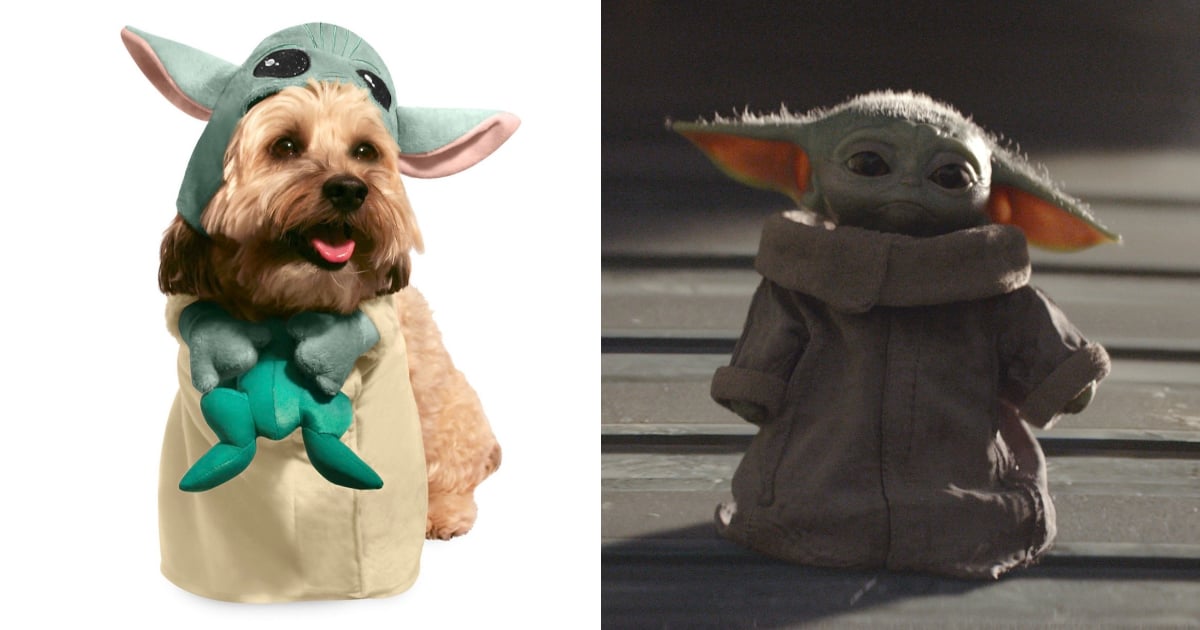 Yoda Costume for Dogs - Baby Yoda Dog Costume, Dog Halloween Costumes, Dog Cos