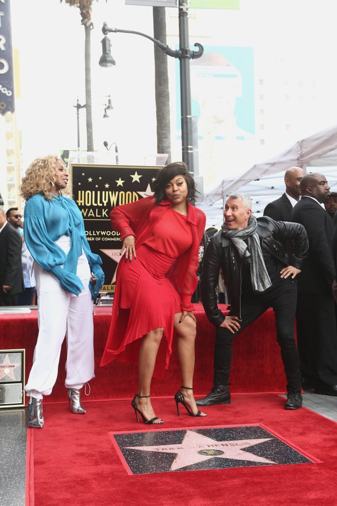 Taraji P. Henson at Hollywood Walk of Fame Ceremony 2019