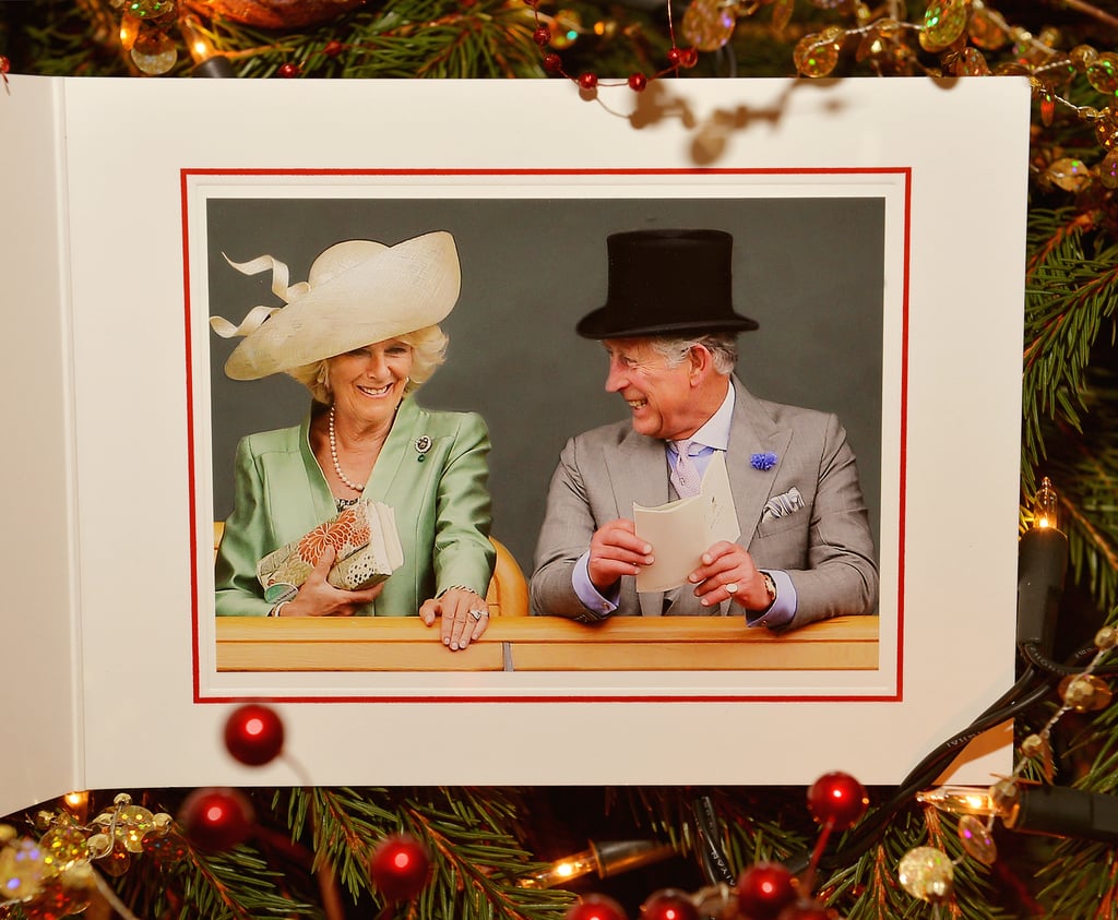Рождественская открытка королевской семьи Великобритании