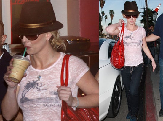Britney Stops at Starbucks