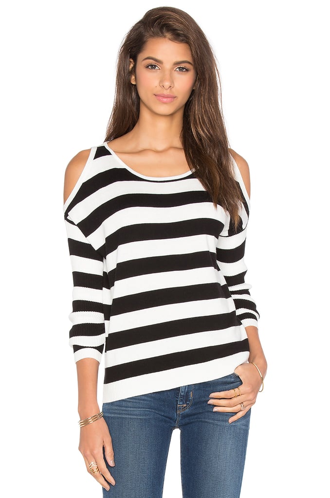 Central Park West Dubrovnik Cold Shoulder Sweater ($130)