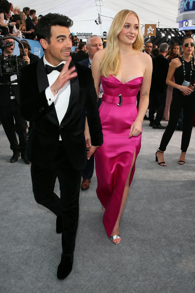 Sophie Turner and Joe Jonas at the SAG Awards 2020