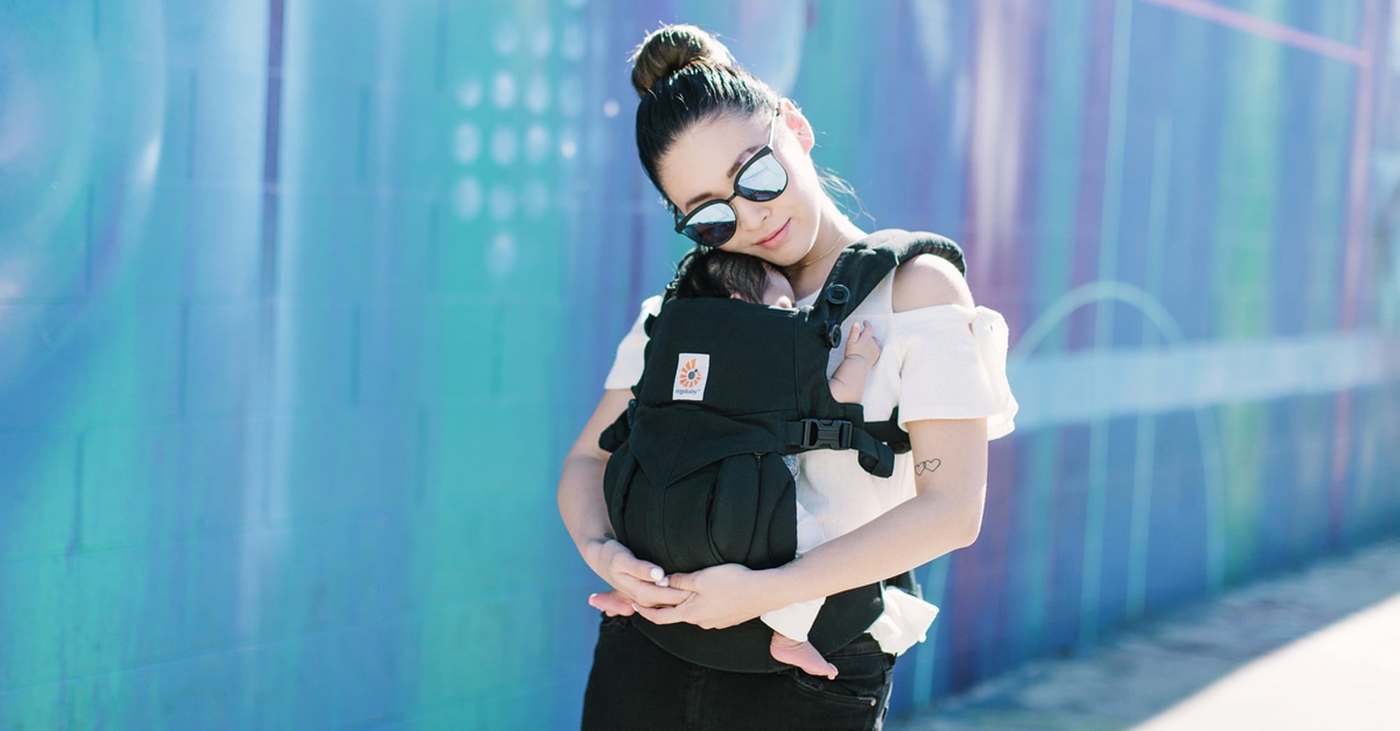 Black Ergobaby Omni 360 Baby Carrier