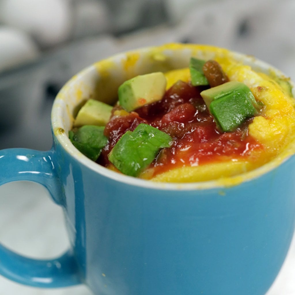 Avocado Omelet in a Mug