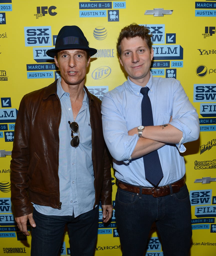 Matthew McConaughey and Jeff Nichols attended the Mud screening at SXSW.
Matthew McConaughey and Jeff Nichols attended the Mud screening at SXSW.