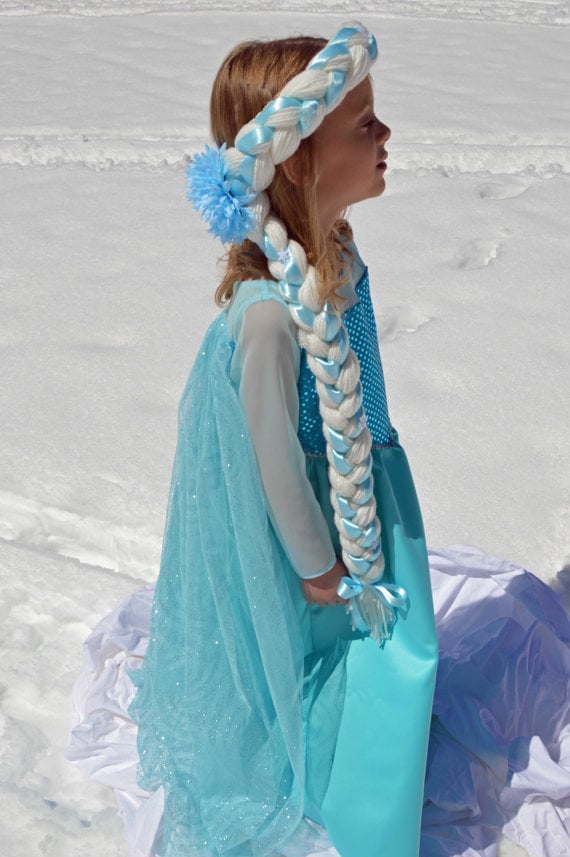 Handmade Braided Elsa Wig