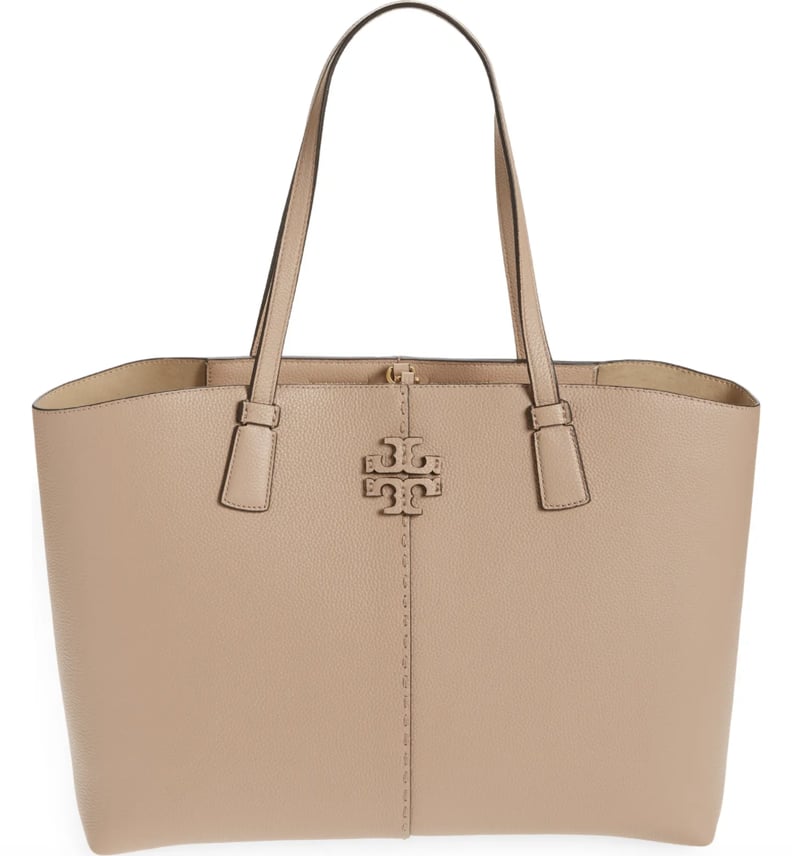 An Everyday Tote: Tory Burch McGraw Leather Tote