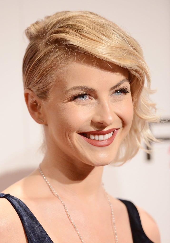 Julianne Hough's Side-Swept Updo