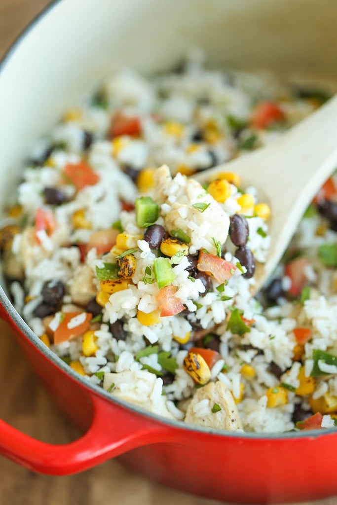 1-Pot Beans, Chicken, and Rice