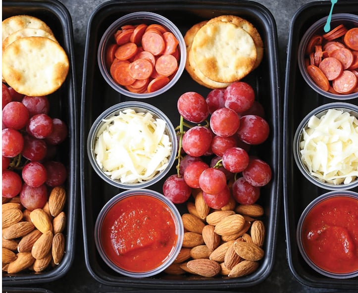 DIY Pizza Lunchables