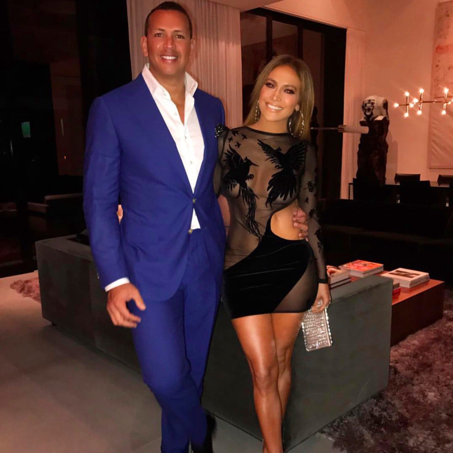 Jennifer Lopez Birthday Dress 2017 