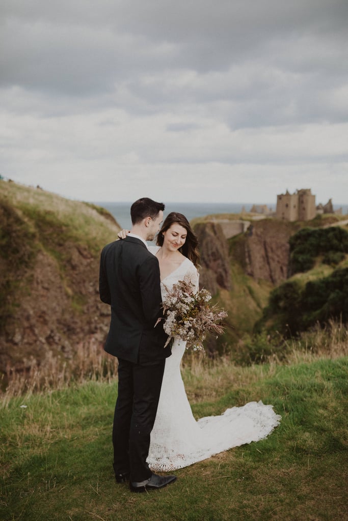 Elopement Shoot at Dunnottar Castle in Scotland