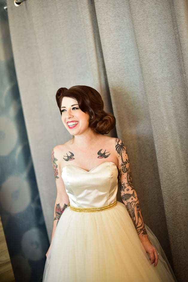 Tropical Las Vegas Wedding