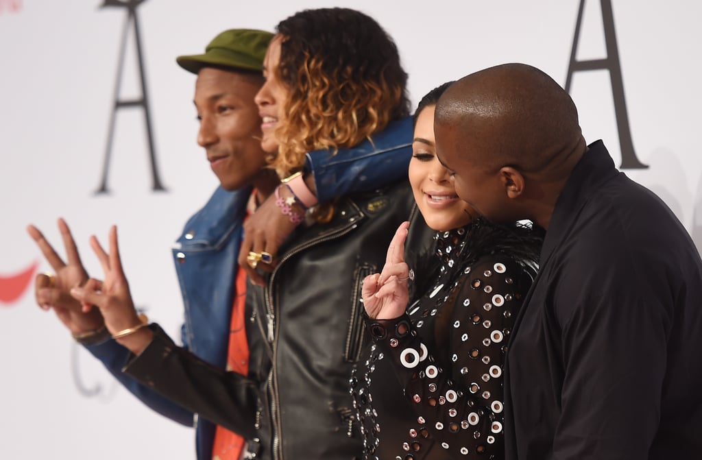 Kim Kardashian and Kanye West at CFDA Awards 2015 | Photos
