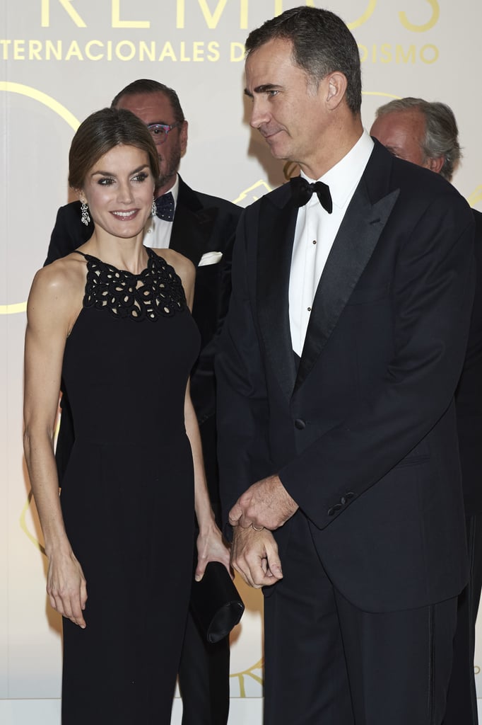 Queen Letizia and King Felipe in Black-Tie Attire Dec. 2015