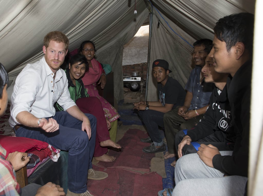 Prince Harry Visits Nepal March 2016