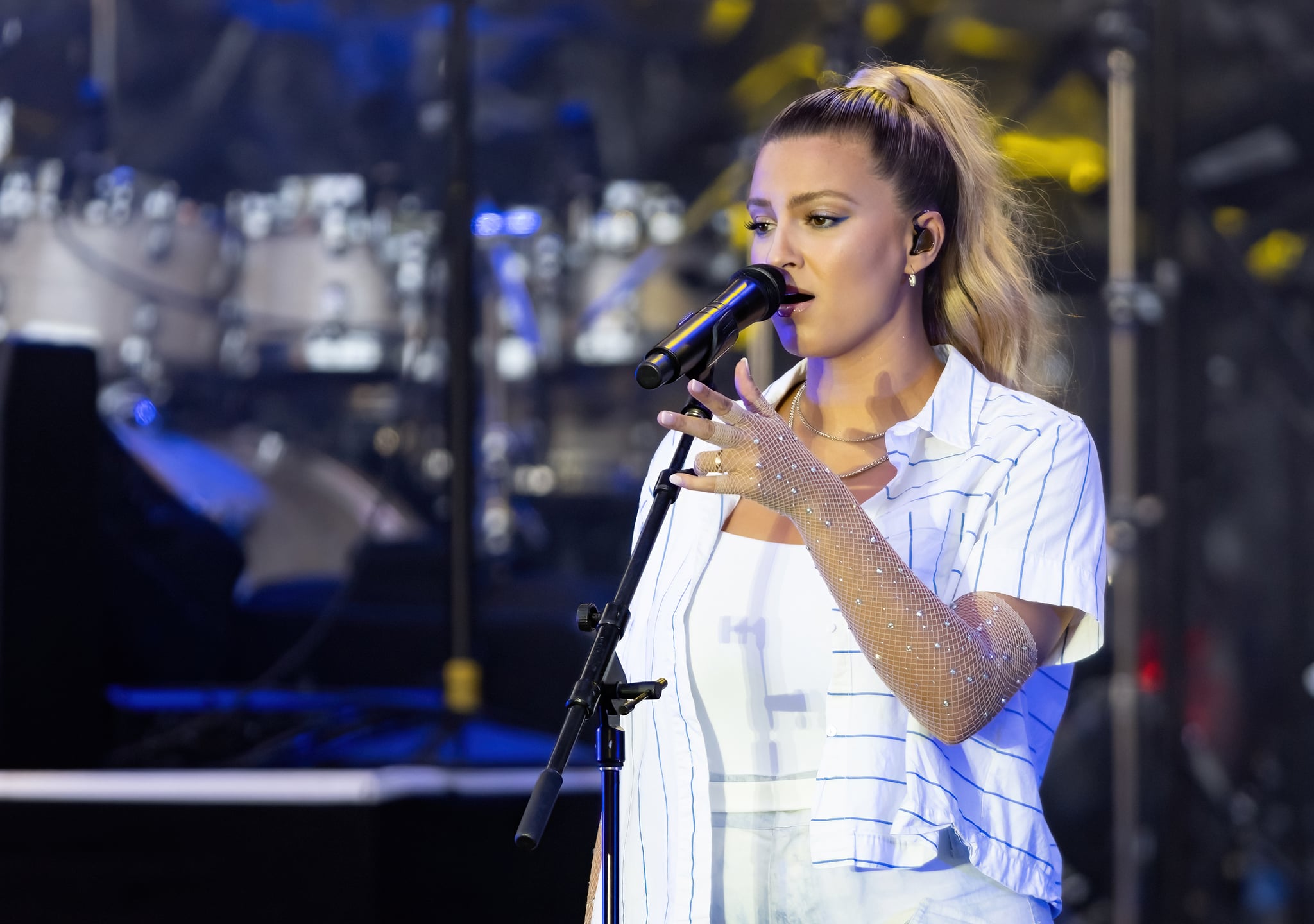 PHILADELPHIA, PENNSYLVANIA - JULY 04: Singer-songwriter Tori Kelly performs during Wawa Welcome America July 4th Concert on July 04, 2022 in Philadelphia, Pennsylvania. (Photo by Gilbert Carrasquillo/GC Images)