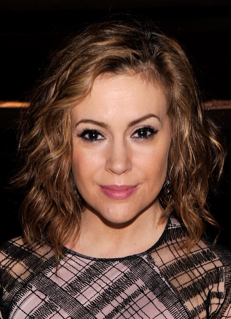 Alyssa Milano at Tadashi Shoji