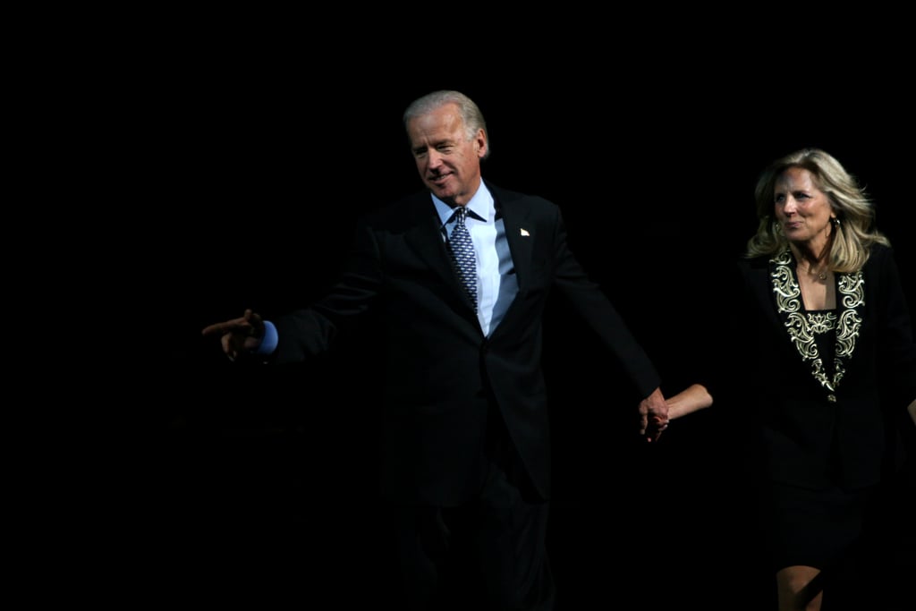 Joe and Jill Biden in 2007