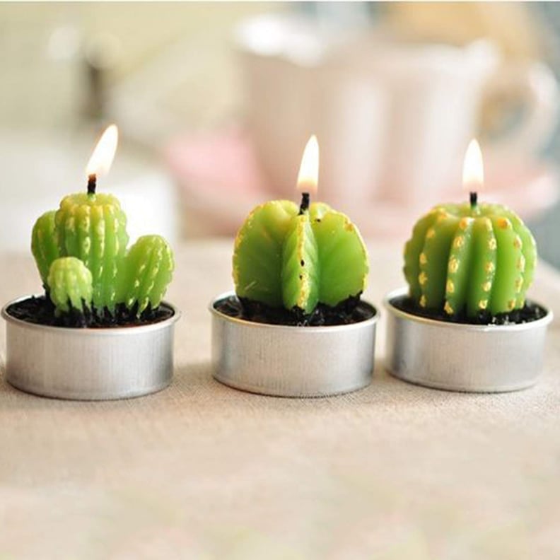 Cactus Tea Light Candles