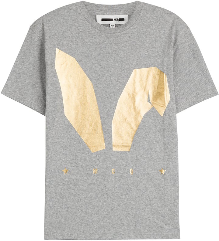Alexander McQueen Printed Cotton T-Shirt ($165)
