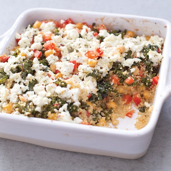 Baked Quinoa With Roasted Kale and Chickpeas | Healthy Casserole ...