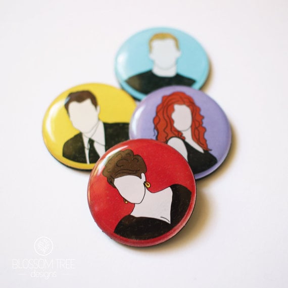 Will & Grace Fridge Magnets