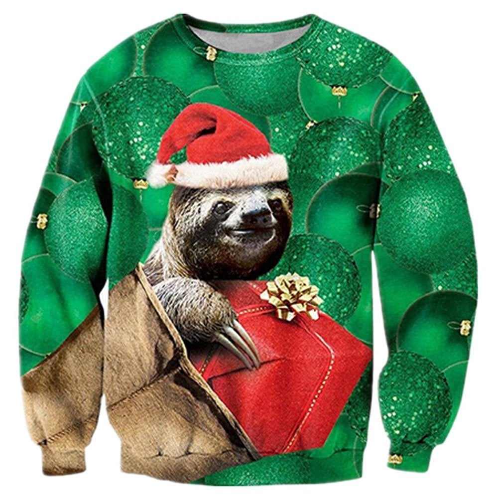 Raisevern Ugly Christmas Sweater 40 Funny White Elephant Gifts