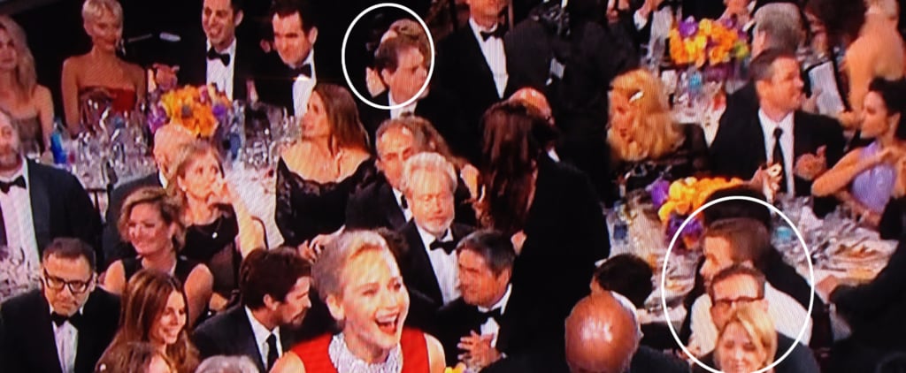 Rachel McAdams and Ryan Gosling at the Golden Globes 2016