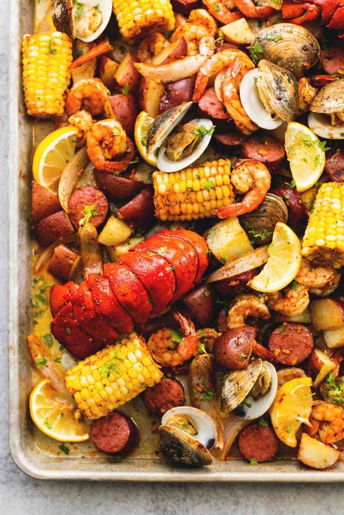 Sheet-Pan Clambake