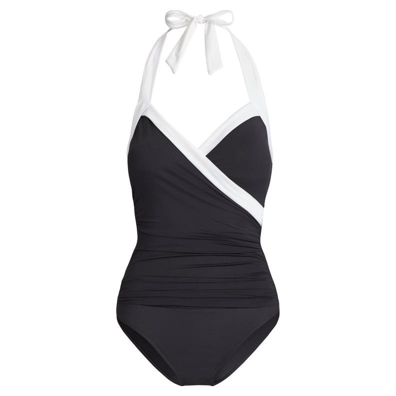 Lauren Ralph Lauren Slimming Halter Swimsuit