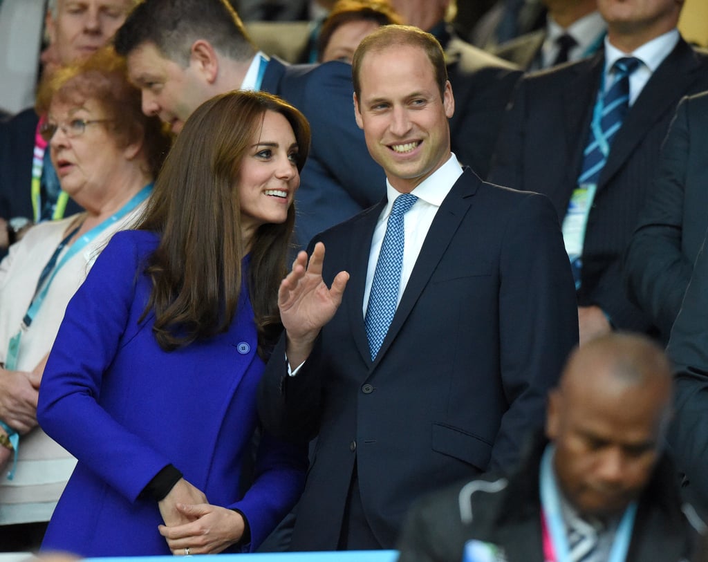 Prince William and Kate Middleton at Rugby World Cup 2015