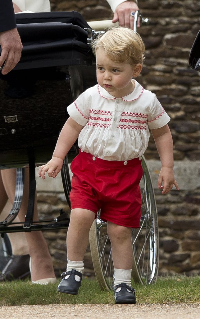 Prince George at Princess Charlotte's Christening | Pictures