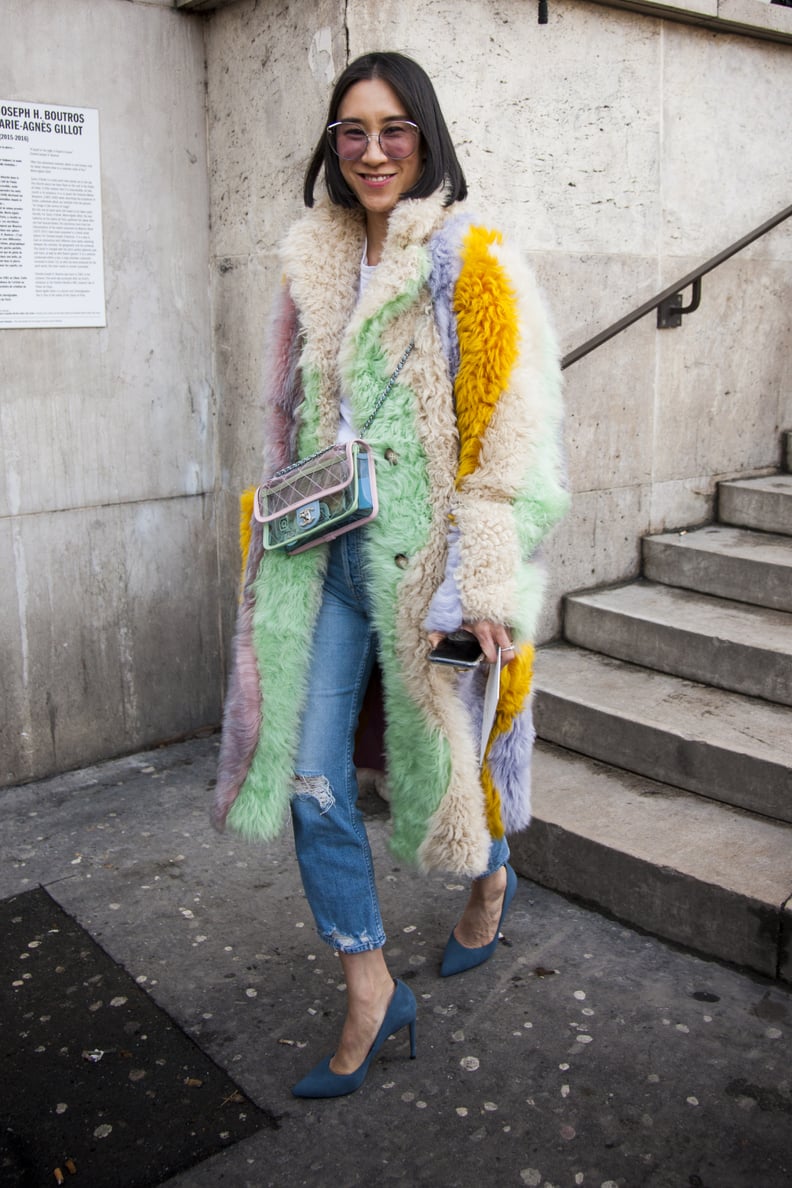 Eva Chen During Parish Fashion Week in 2018