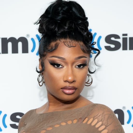 Megan Thee Stallion Wears Sheer Lace Catsuit