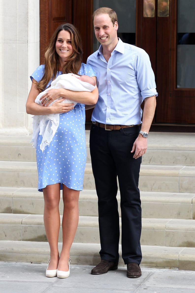 New Parents Kate and William