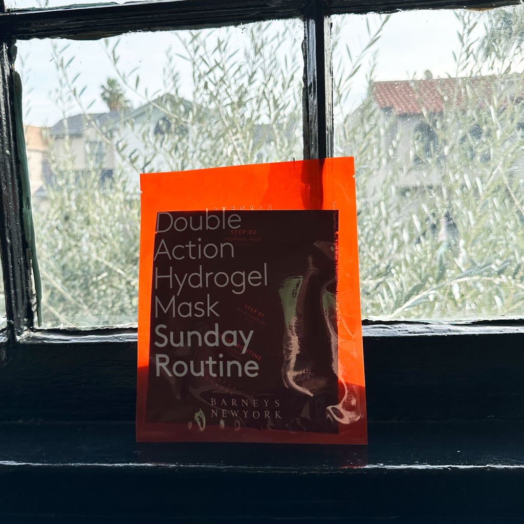 Barneys New York Beauty Double Action Hydrogel Mask Sunday Routine Review